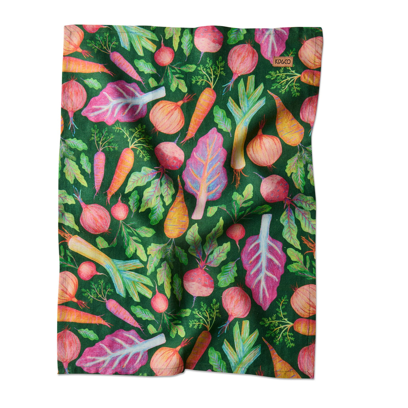 Veggie Soup  Tea Towel One Size