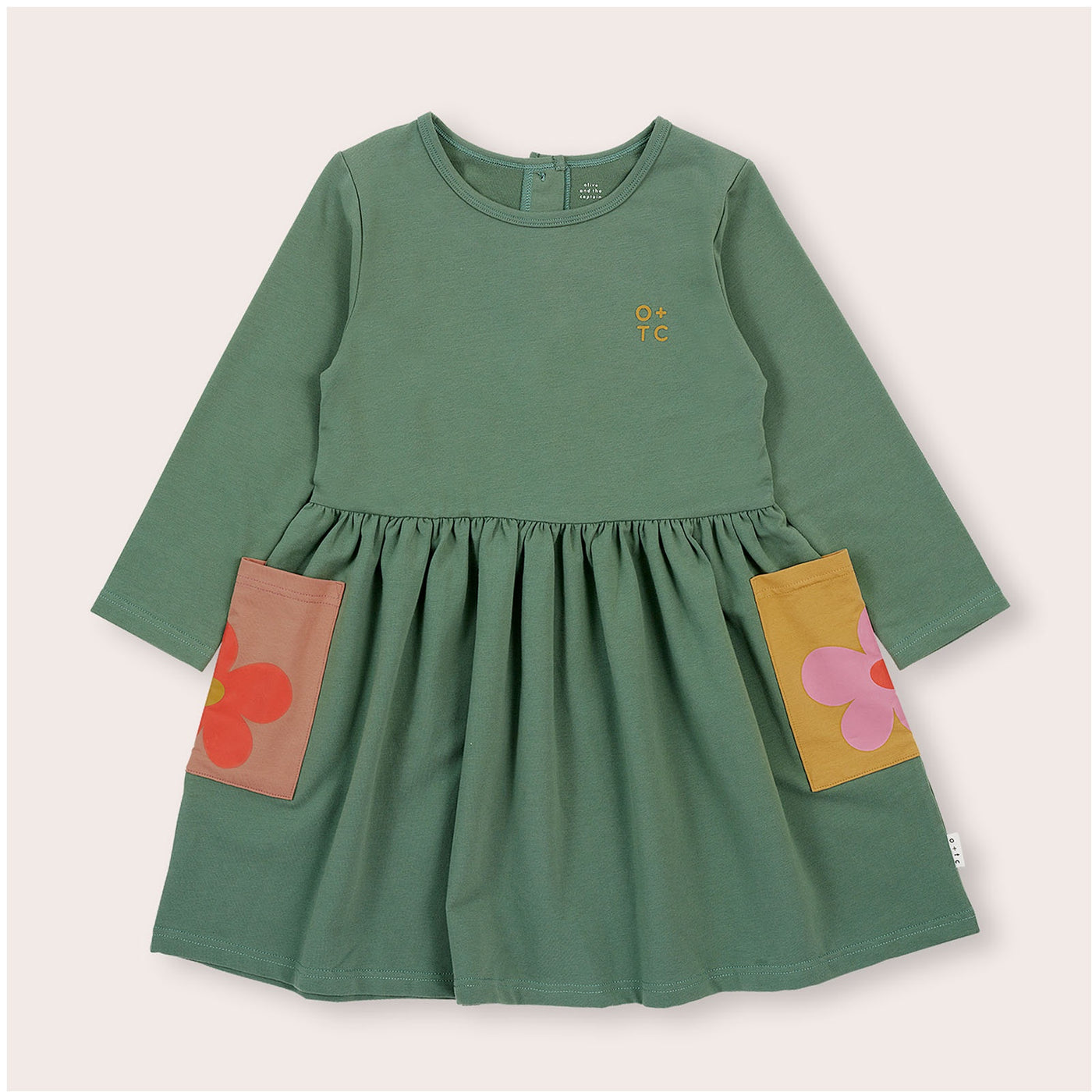 Posy Pocket Long Sleeve Dress