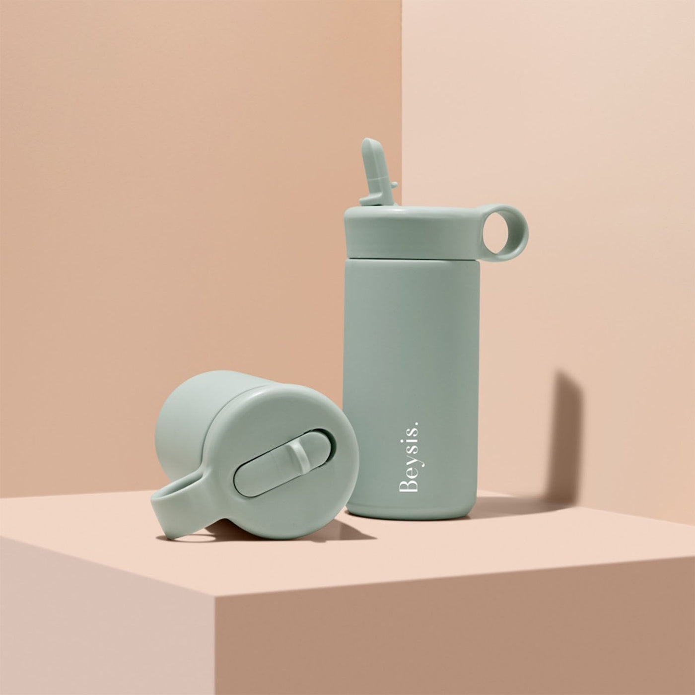 Kids Water Bottle 300ml - Pastel Green