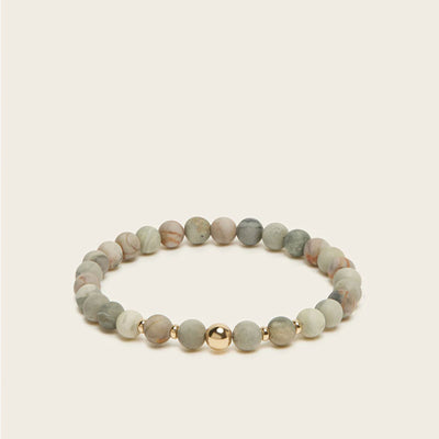 Nurtured Life Bracelet with Picasso Jasper