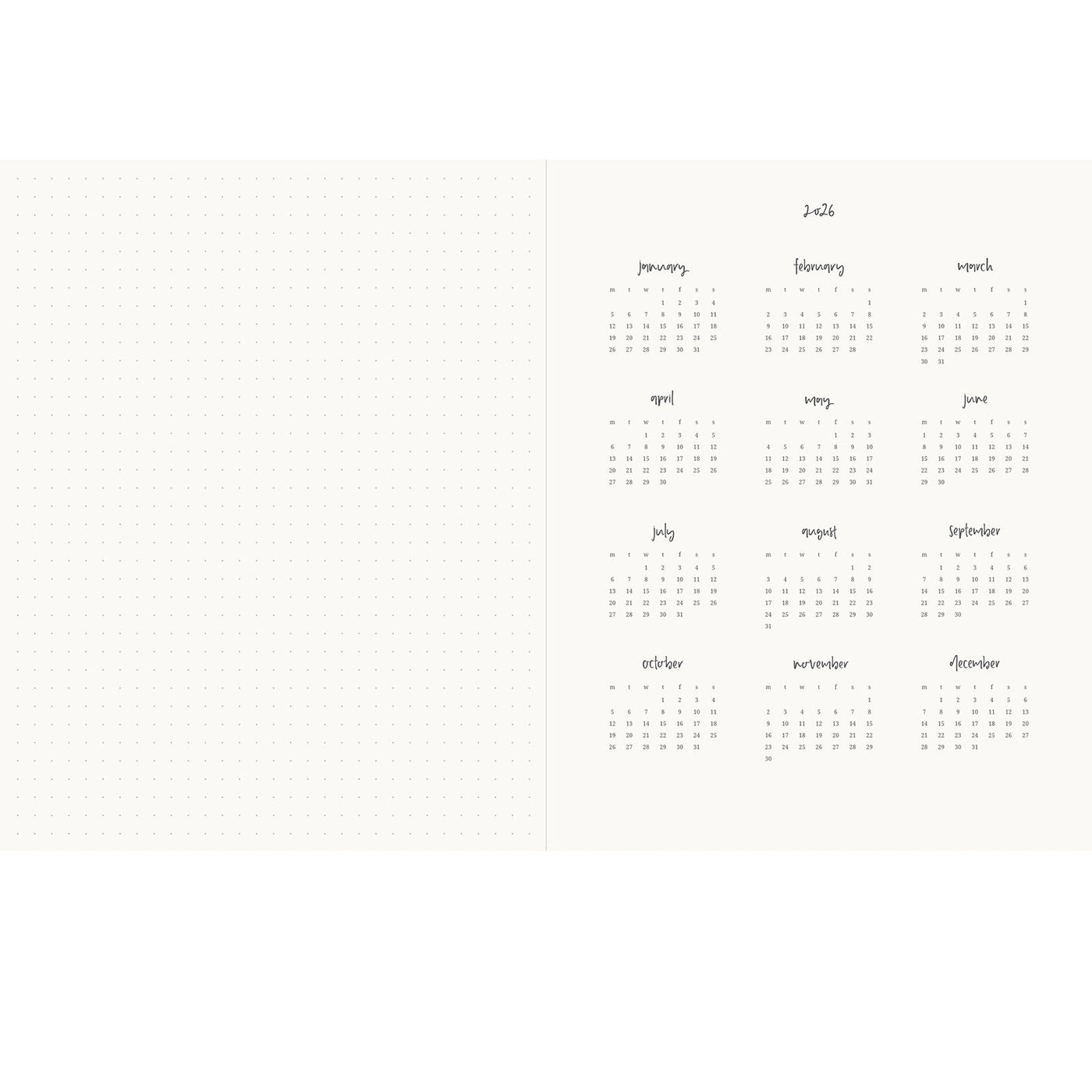 2026 Planner Signature Horizontal - Bloom
