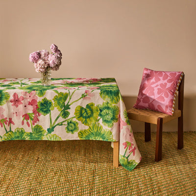 Geranium Multi Tablecloth Medium
