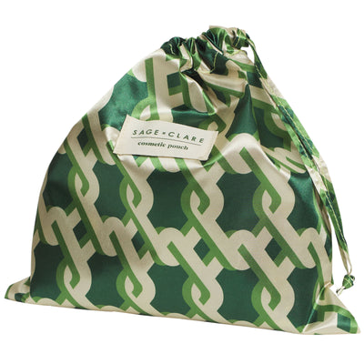 Delphine Cosmetic Pouch - Anise