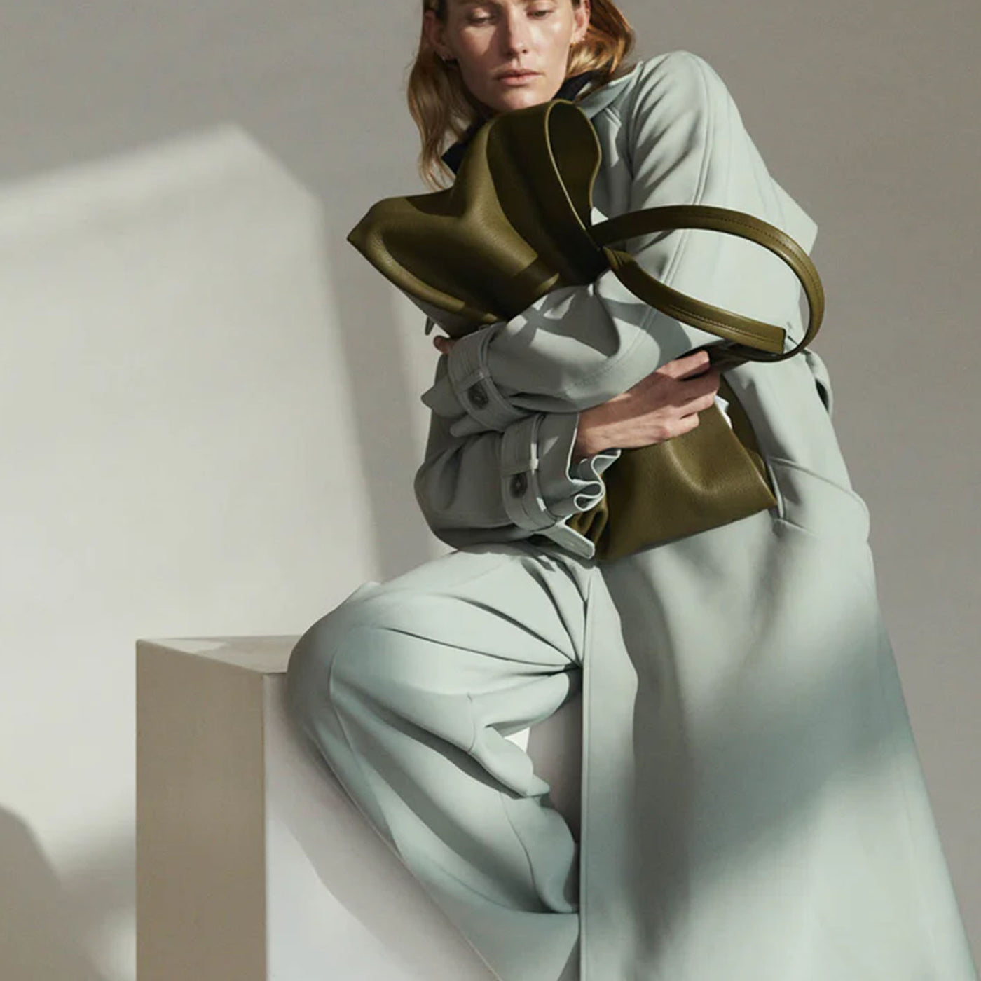 Teddy Tote - Olive