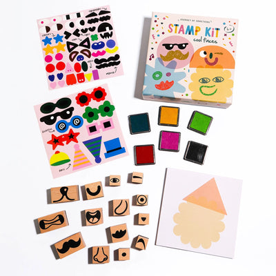 Stamp Kit -  Cool Faces
