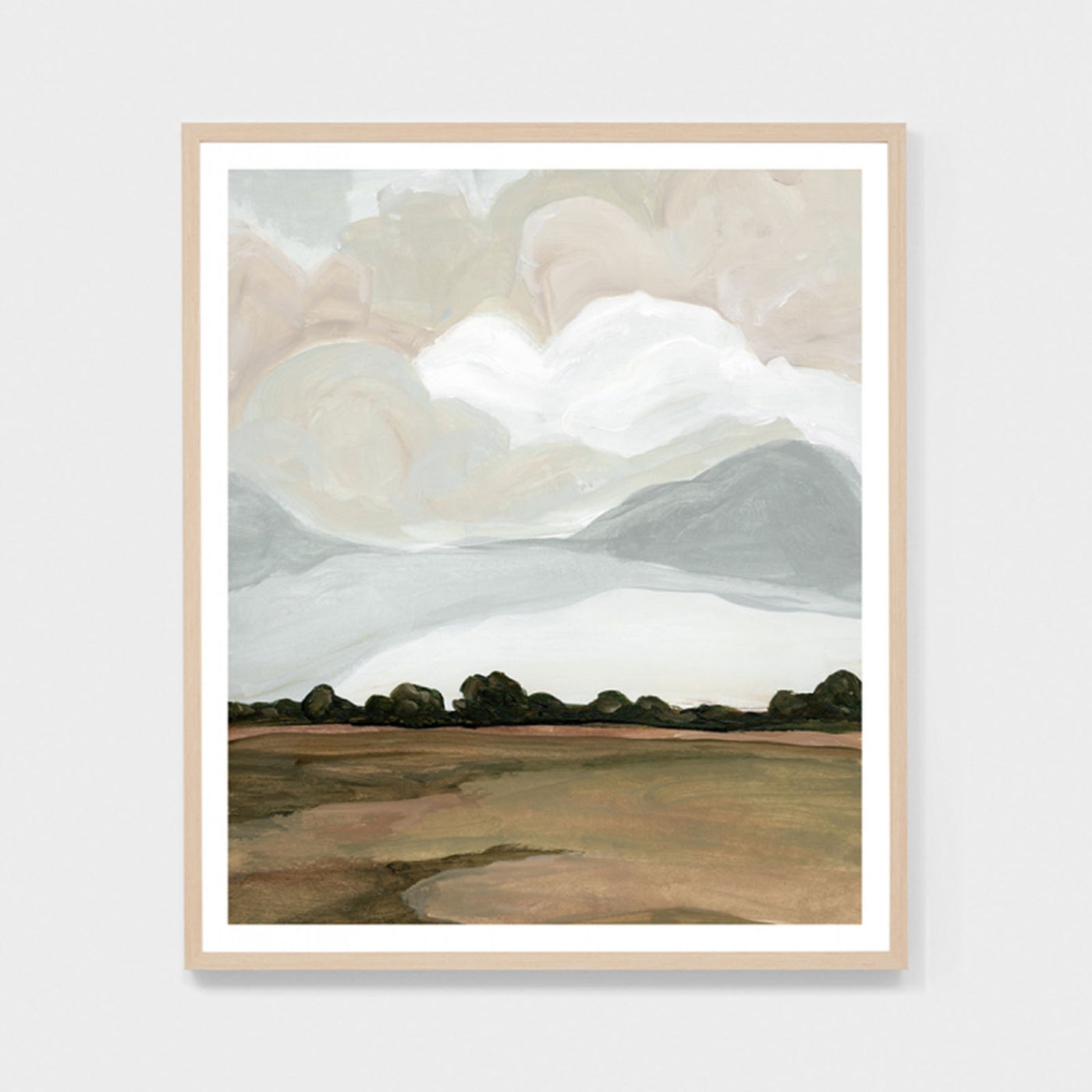 Tranquil Field Green 73 x 85cm