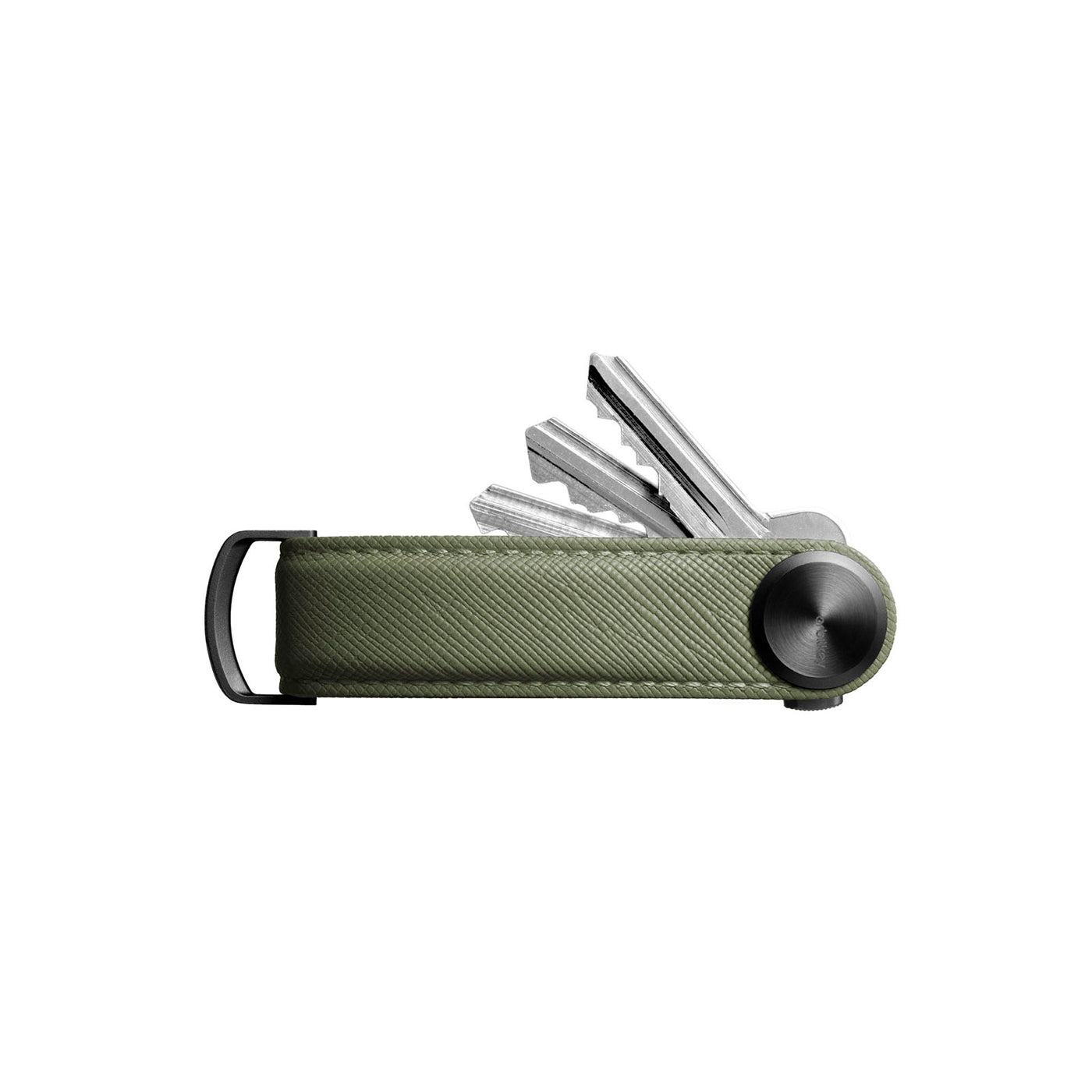 Key Organiser Pro Saffiano Leather Olive