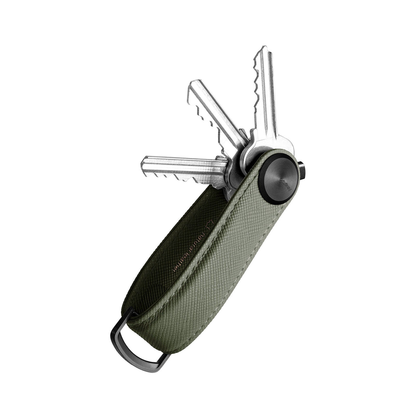 Key Organiser Pro Saffiano Leather Olive