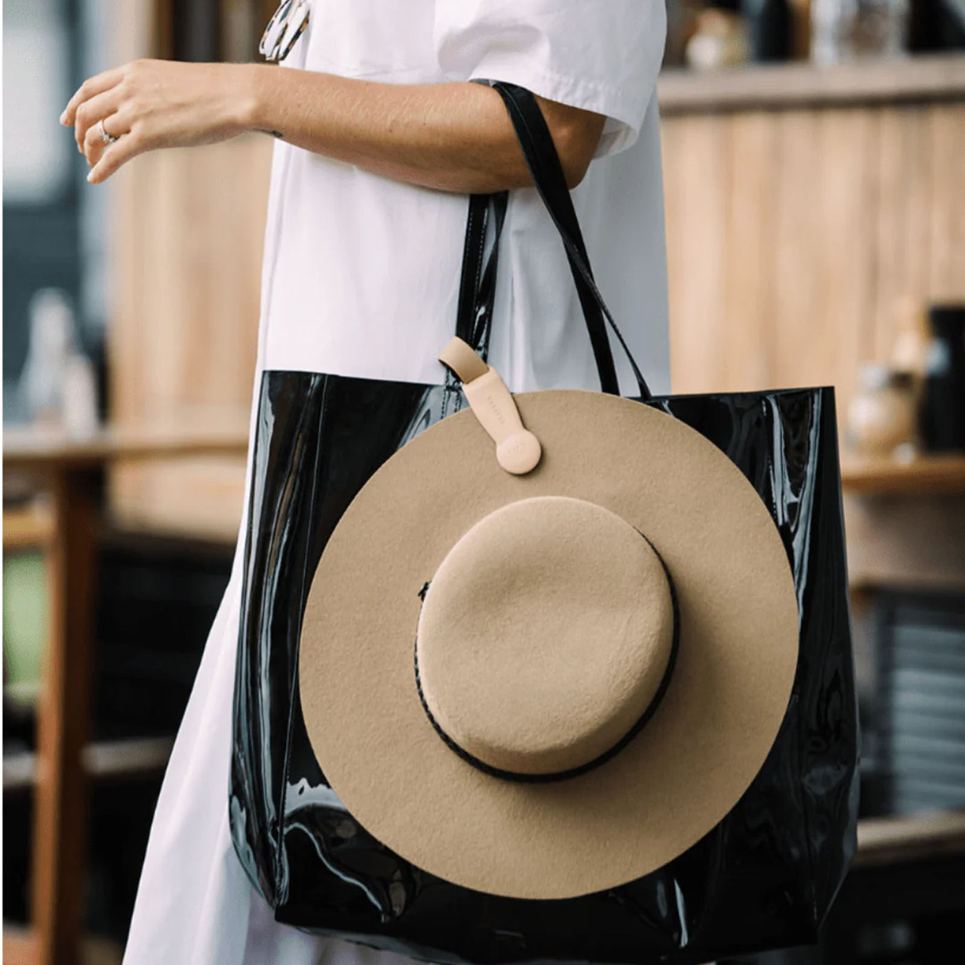 Hat Clip - Tan