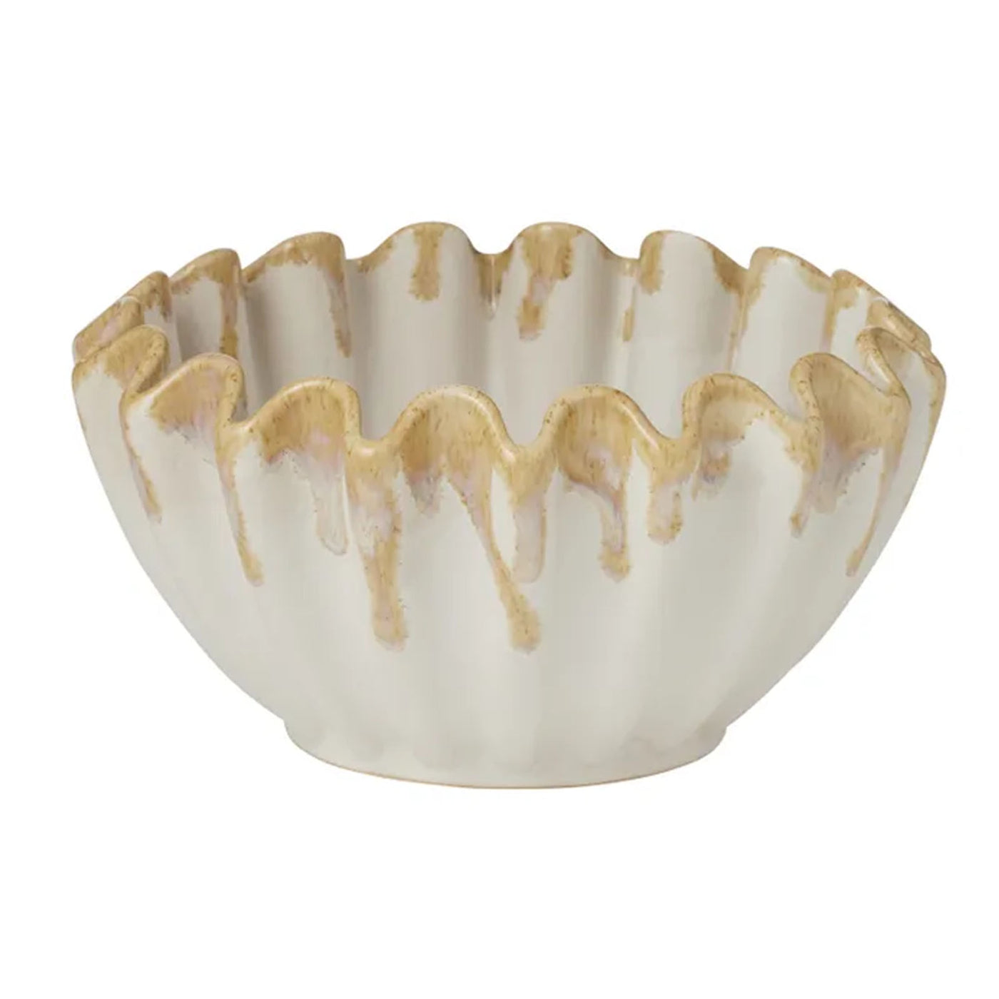 Dulce Ceramic Bowl Beige