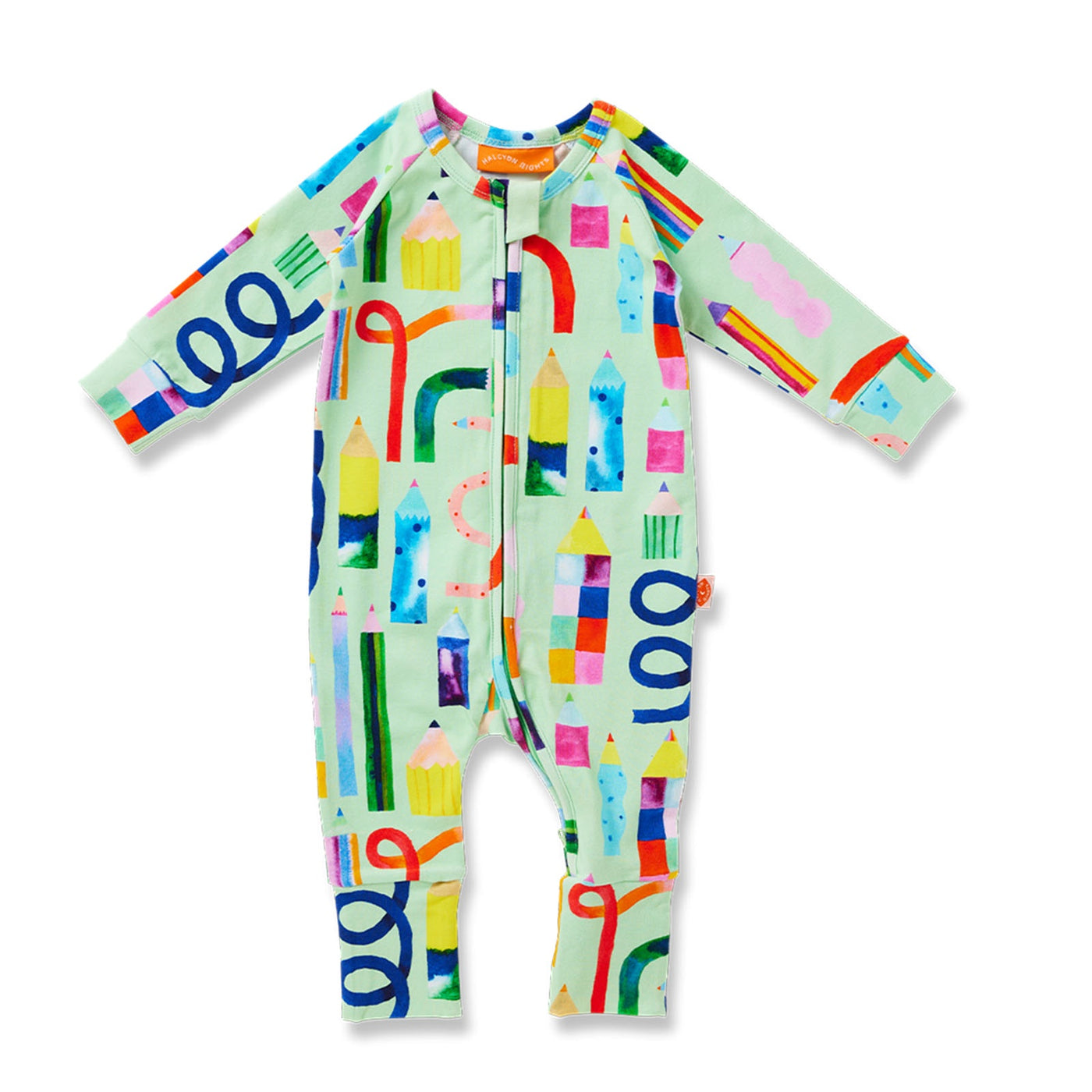 Scribble  Squad Long Sleeve Romper