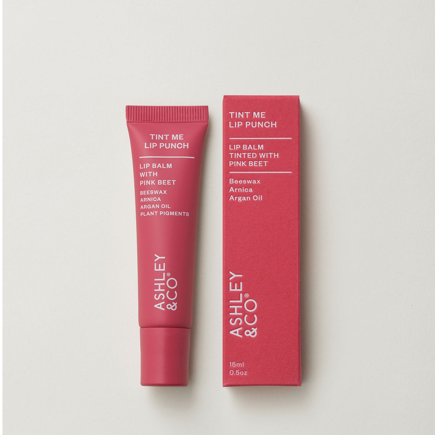 Ashley & Co: Lip Punch Tint Me 15ml - Pink Beet