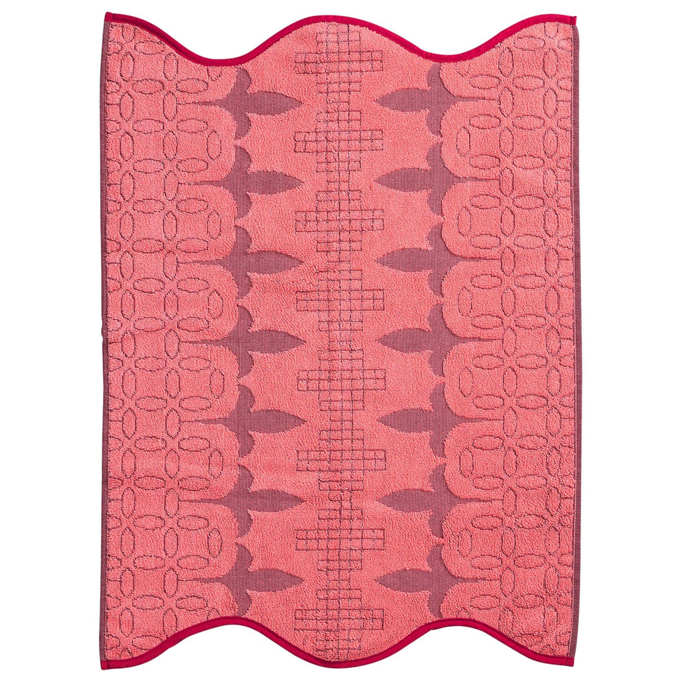 Esme Bath Hand Towel - Hibiscus