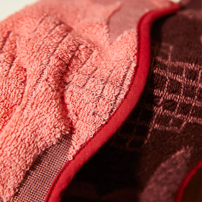 Esme Bath Hand Towel - Hibiscus