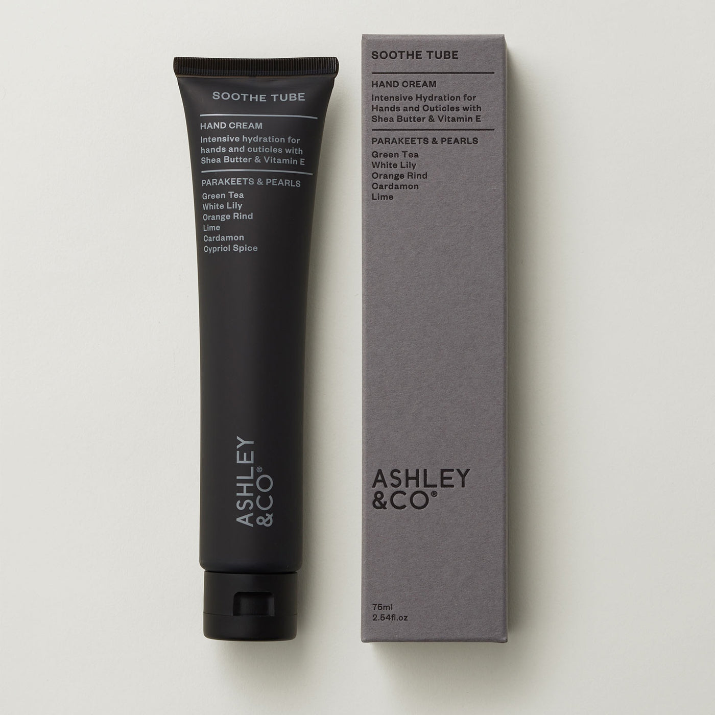 Ashley & Co: Soothe Tube 75ml - Parakeets & Pearls