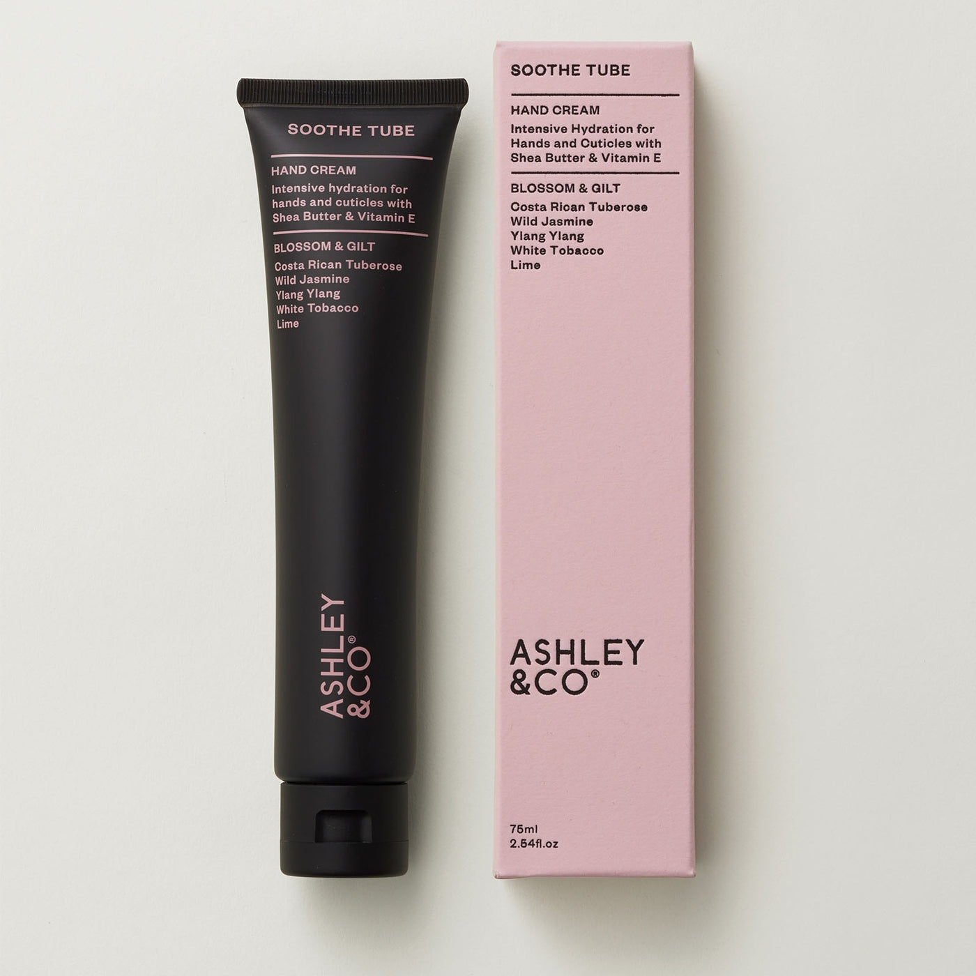 Ashley & Co: Soothe Tube 75ml - Blossom & Gilt