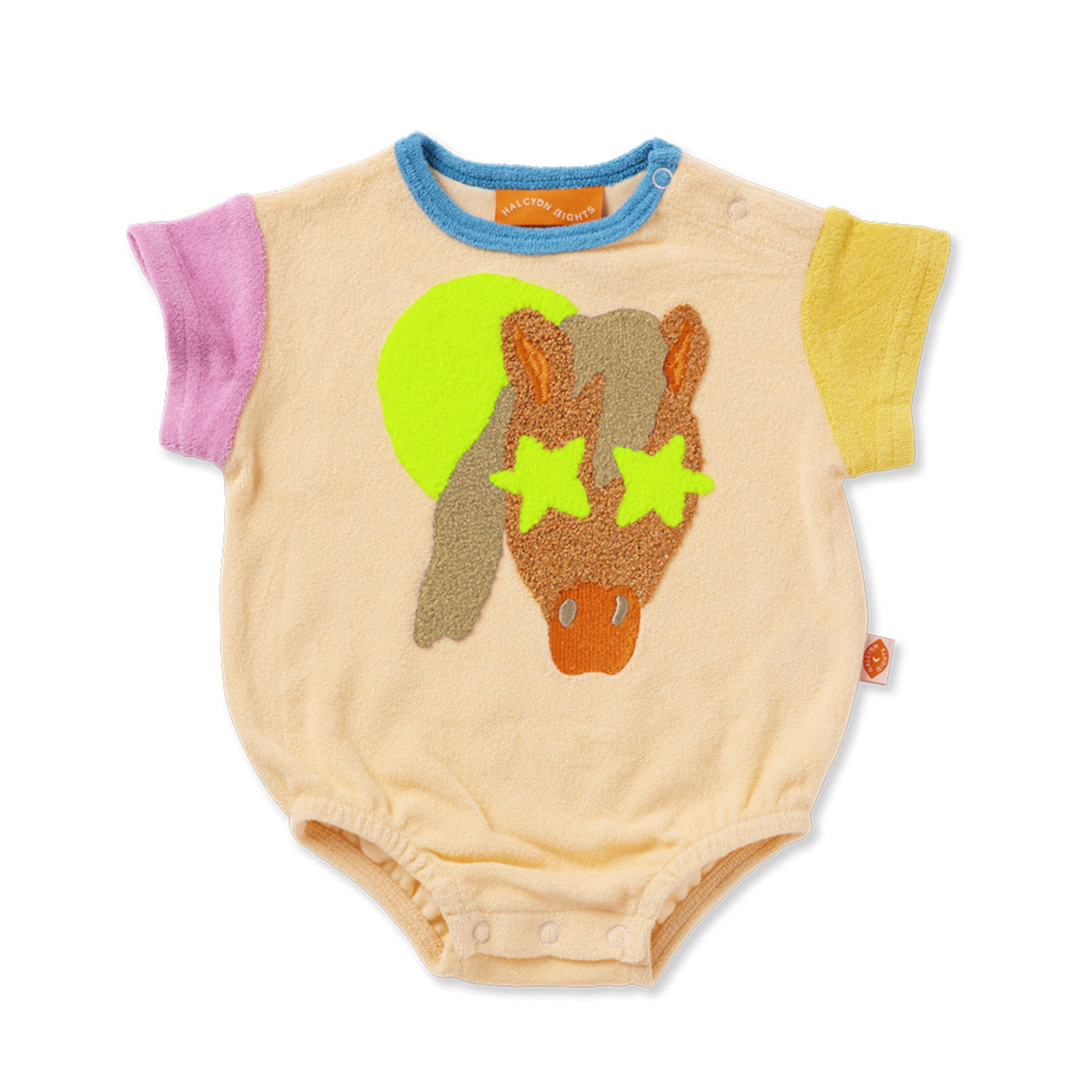 Giddy Up Terry Short Sleeve Body Suit