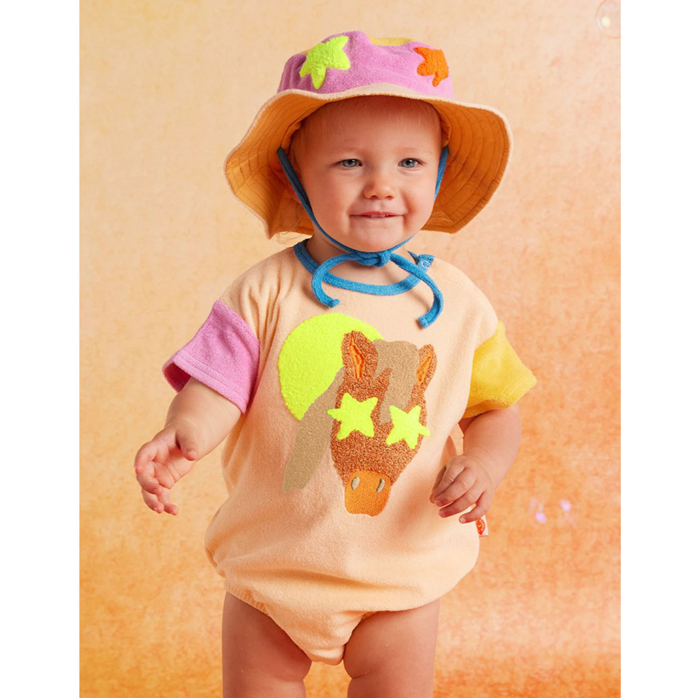 Giddy Up Terry Short Sleeve Body Suit