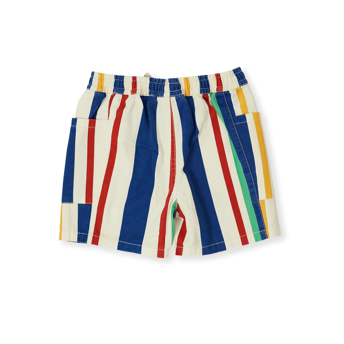 90's Bold Stripe Noah Denim Pocket Shorts