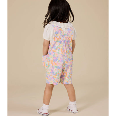 Pastel Bouquet Burton Pocket Overalls