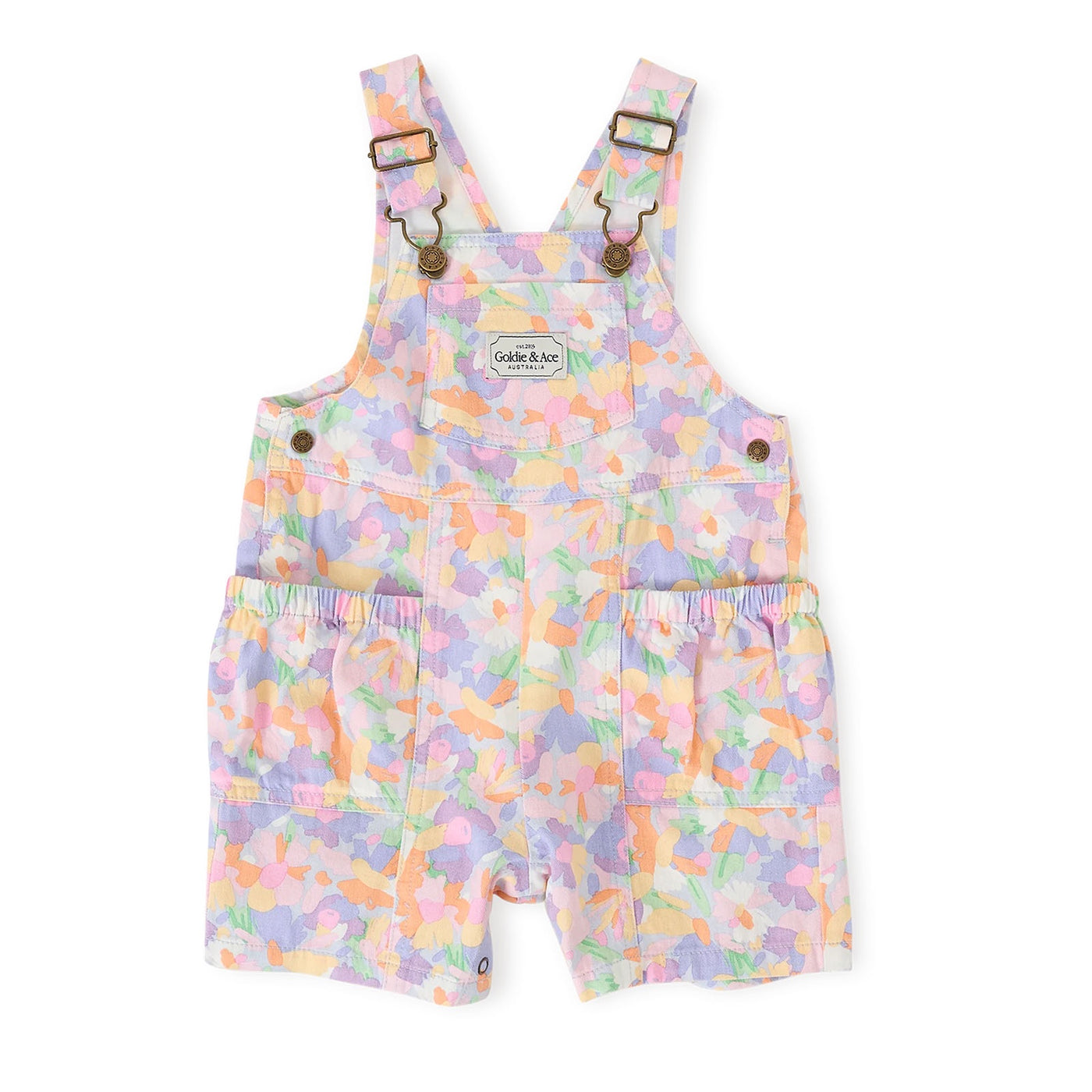 Pastel Bouquet Burton Pocket Overalls