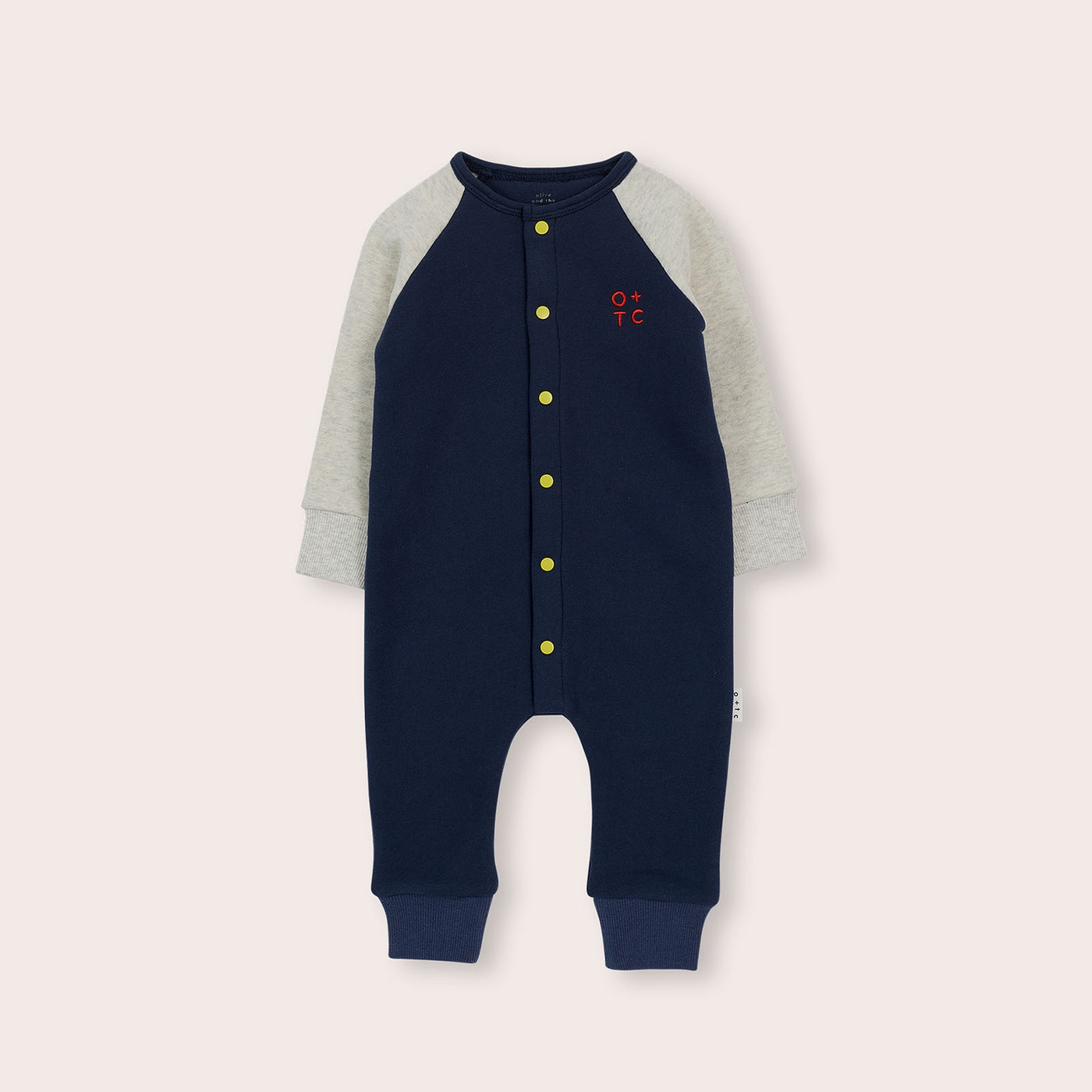 Teal Cosy Block Romper