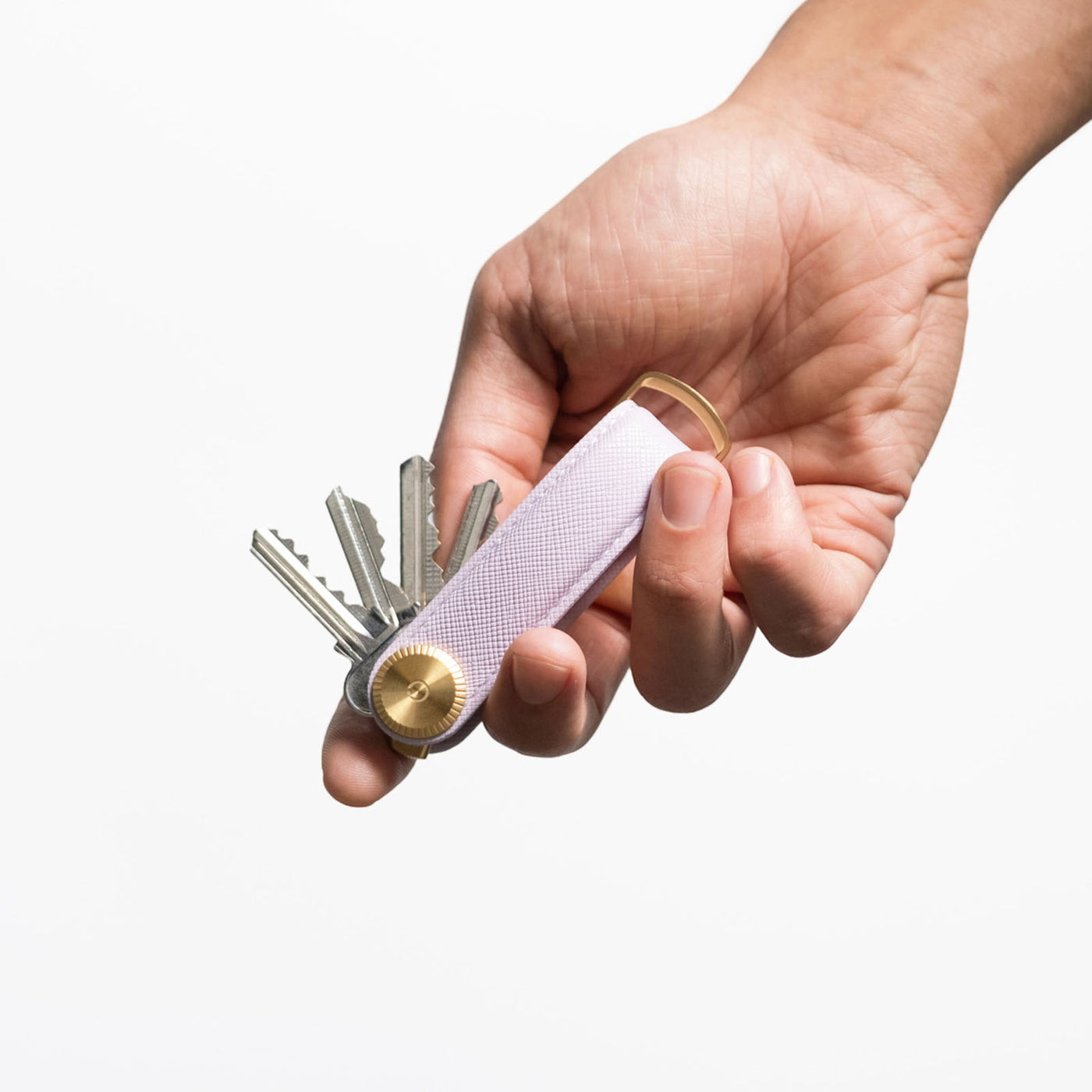 Key Organiser Pro Saffiano Leather Lilac