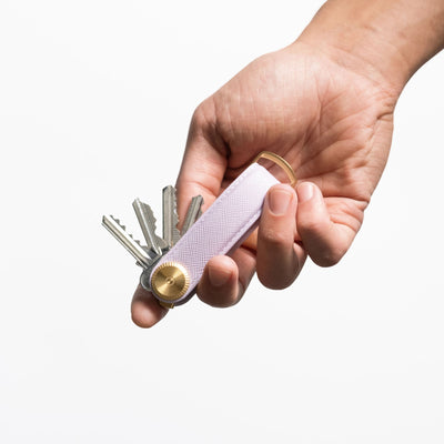 Key Organiser Pro Saffiano Leather Lilac