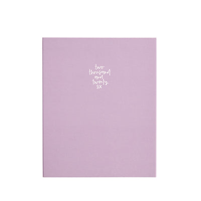 2026 Planner Signature Horizontal - Lilac
