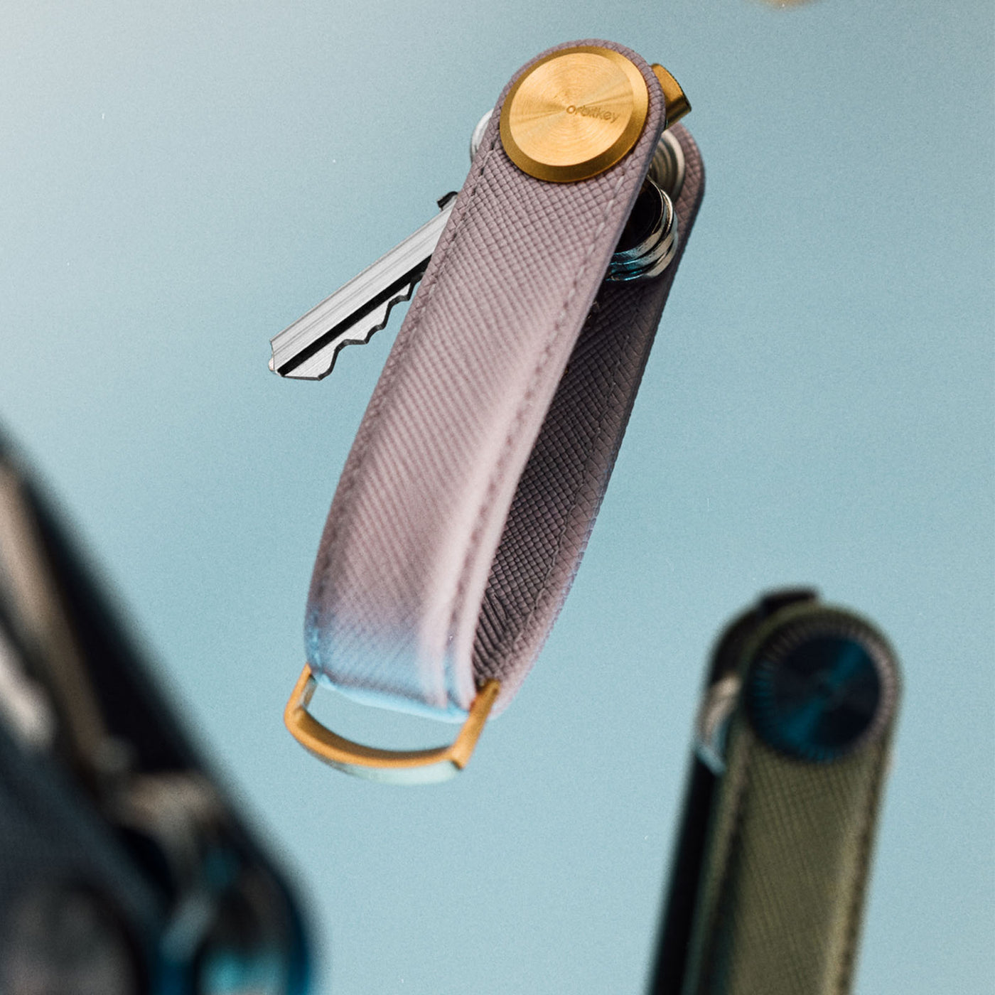 Key Organiser Pro Saffiano Leather Lilac