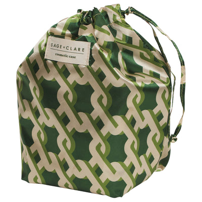 Delphine  Small Vanity Case - Anise