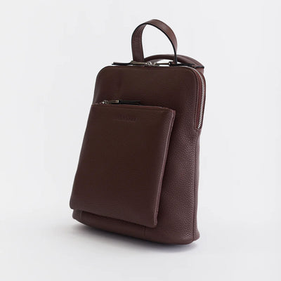 Mini Backpack - Coffee