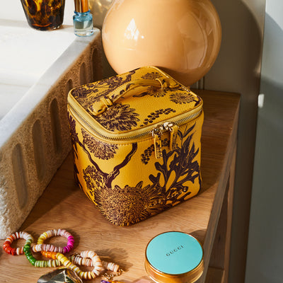Delphine Small Vanity Case - Dune