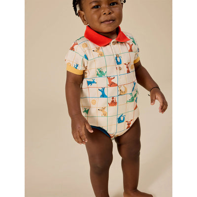 Hopscotch Polo Romper