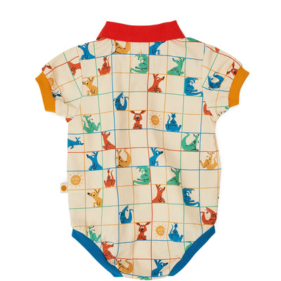 Hopscotch Polo Romper
