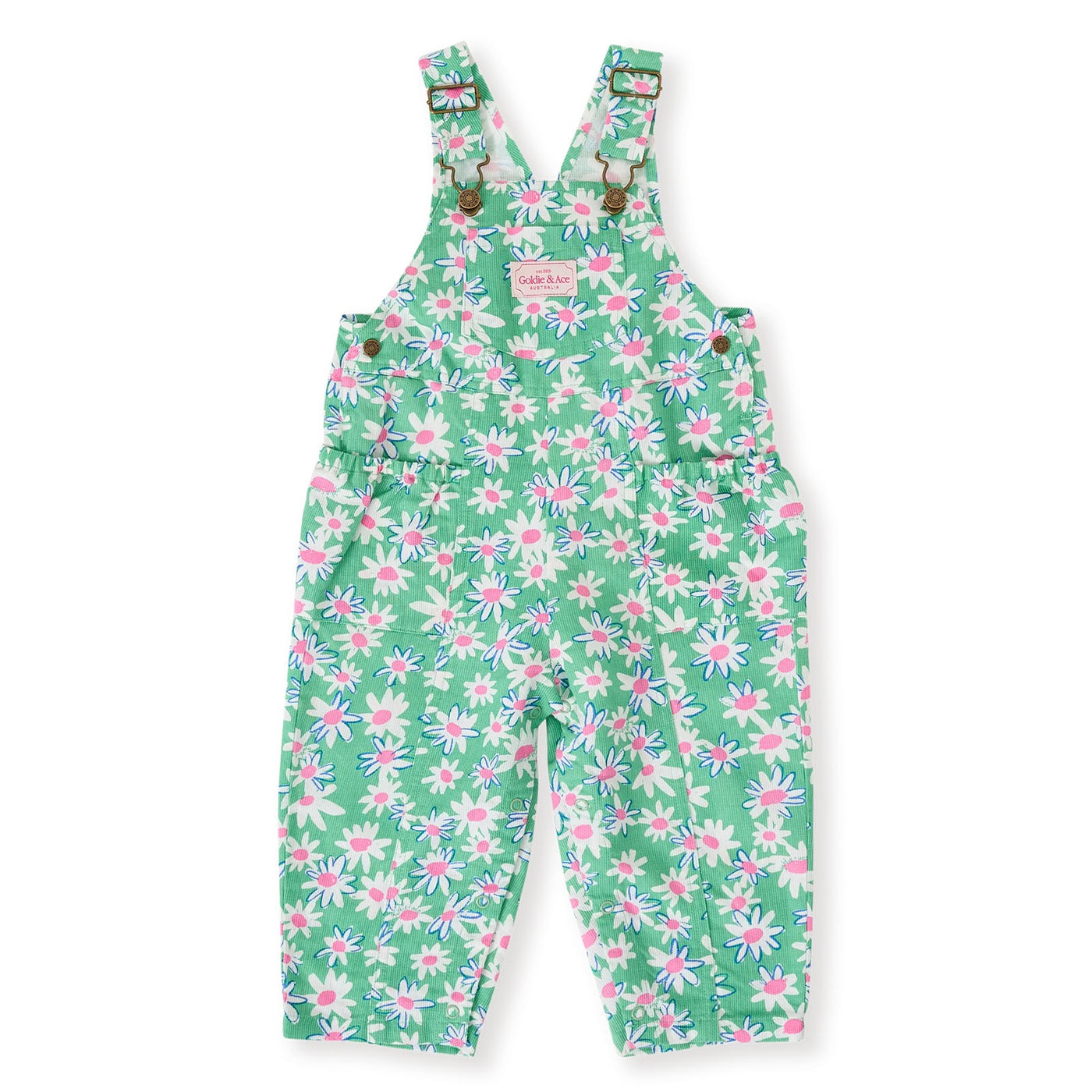Daisy Patch Austin Pocket Overalls