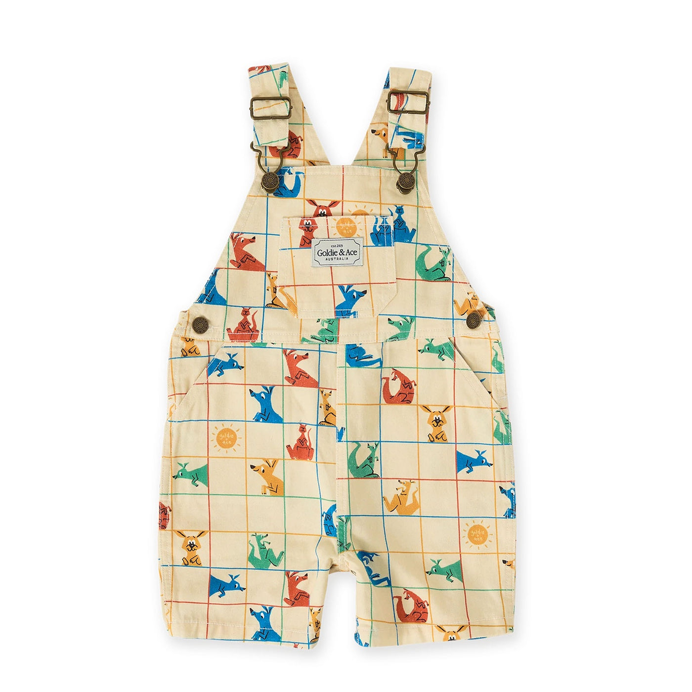 Hopscotch Burton Denim Overalls