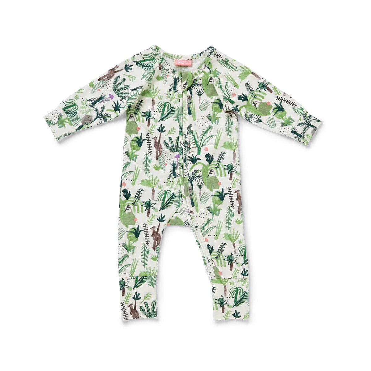 Fern Gully Long Sleeve Romper