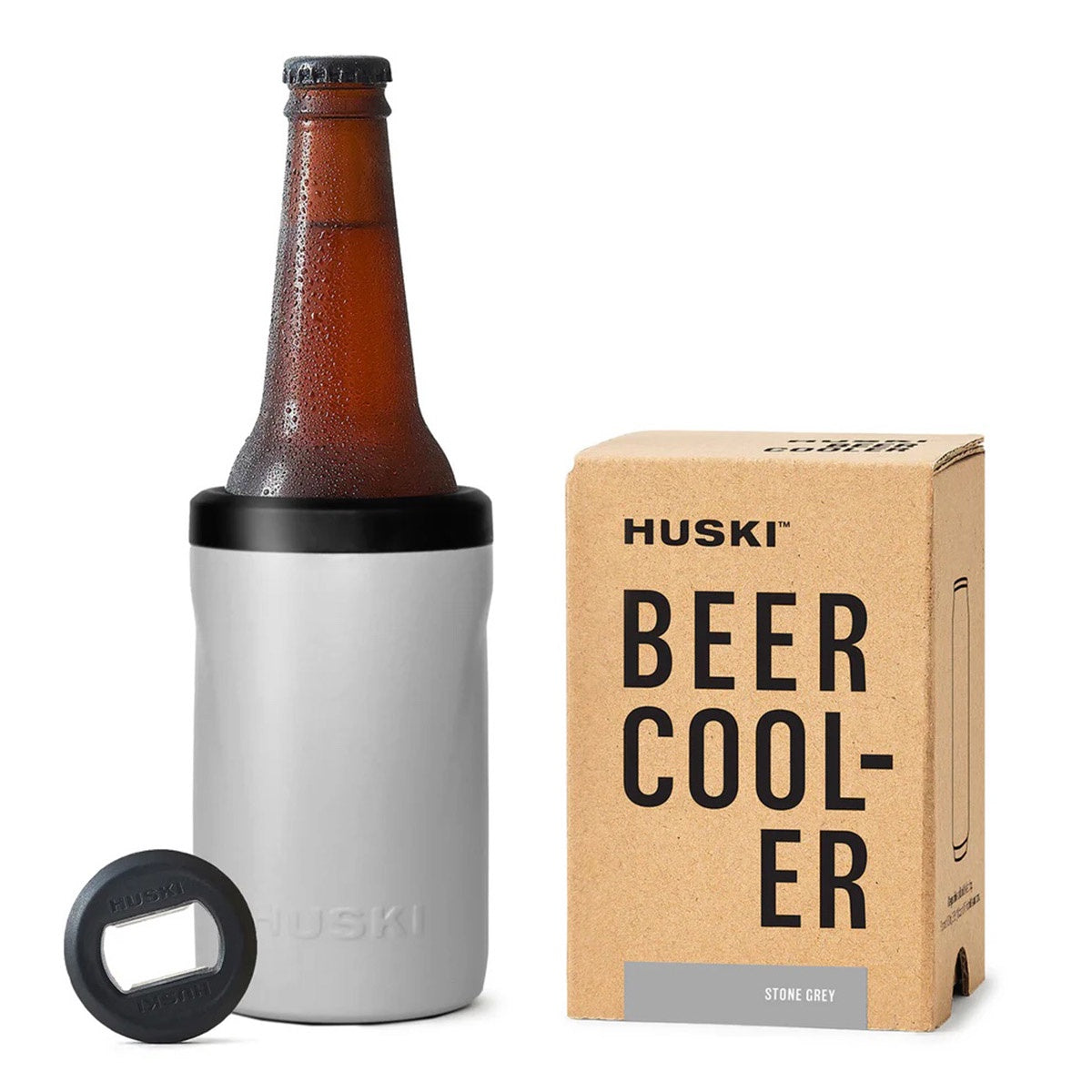 Huski Beer Cooler 2.0 -  Stone Grey