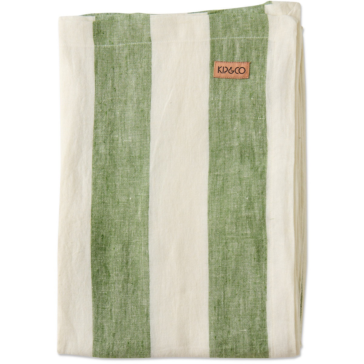 Moss Stripe Tablecloth Large Rectangular