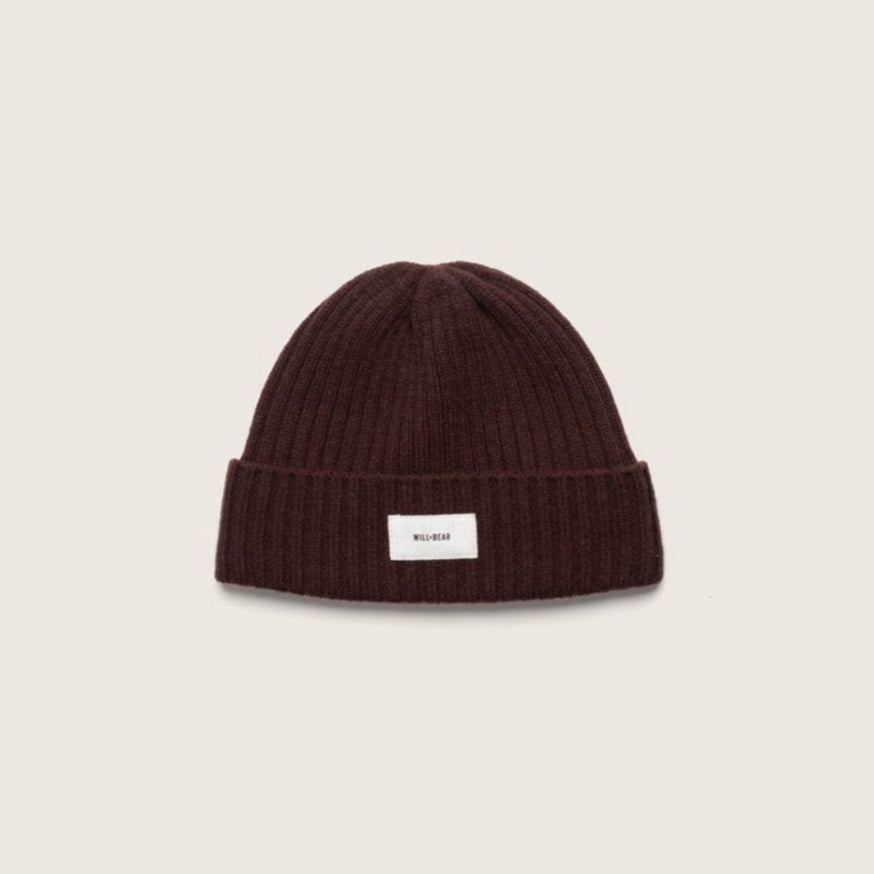 Levi Dark Brown Beanie O/S