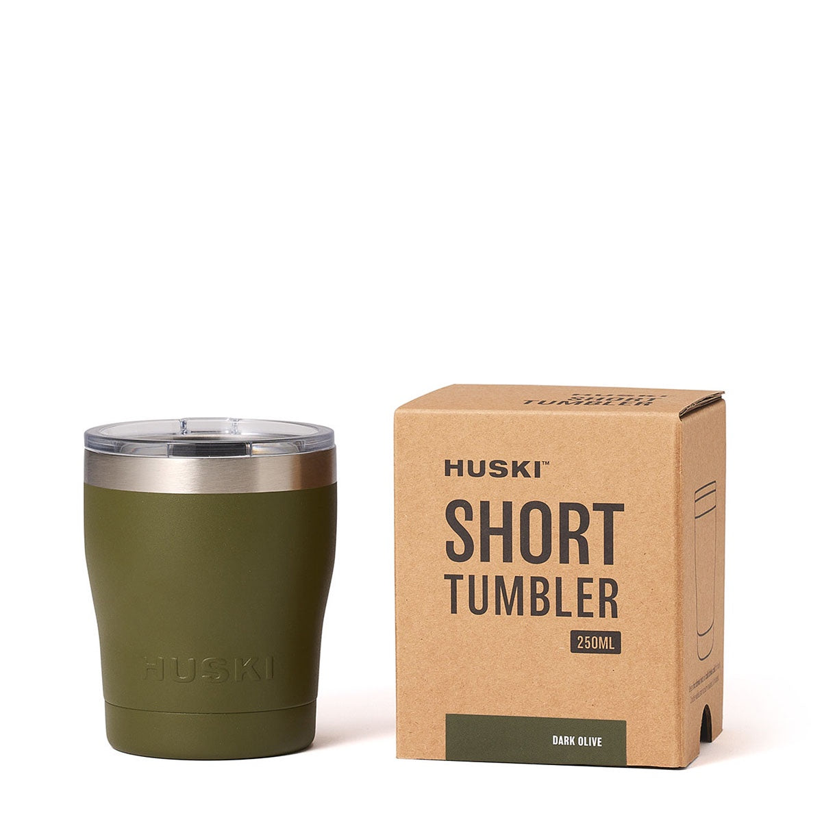 Huski Short Tumbler 2.0 - Dark Olive