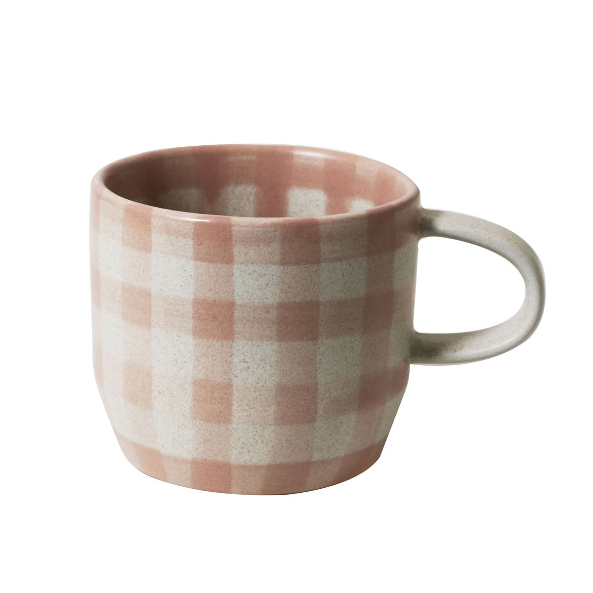 Mug Single - Cats Pyjamas Terracotta Check