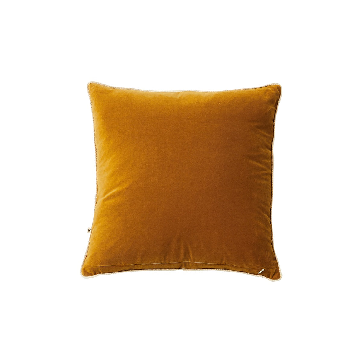 Velvet Tan Bone 50cm Cushion