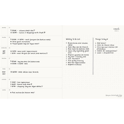 2025 Planner Signature Horizontal - Soho