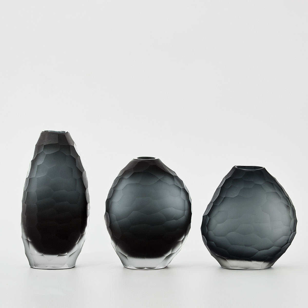 Calypso Vase, Large,  Smoke