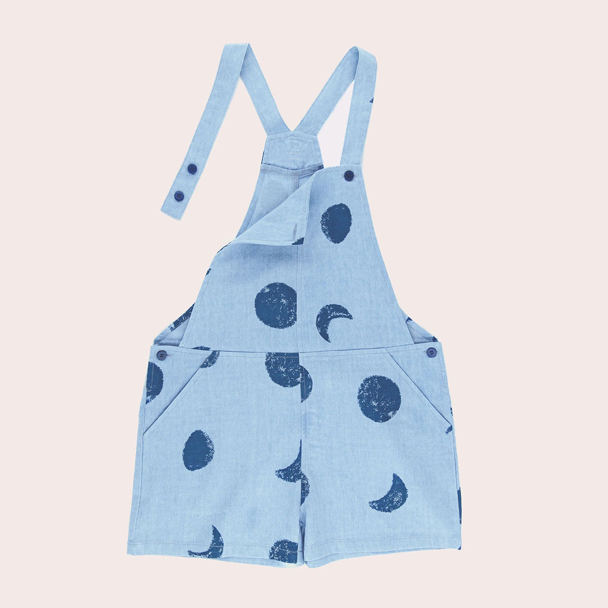 Blue Moon Short Overalls