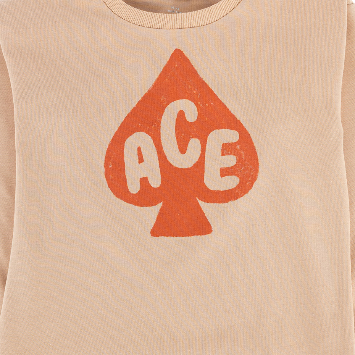 Ace of Spades Sweater Bisque