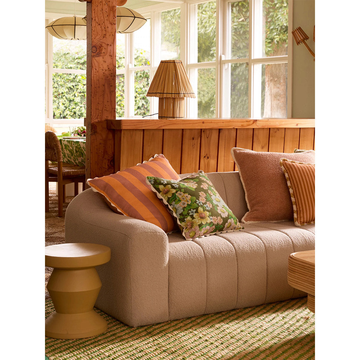 Buttercup Olive 50cm Cushion