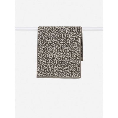 Forget Me Not Cotton Bath Mat Ivy/Oat